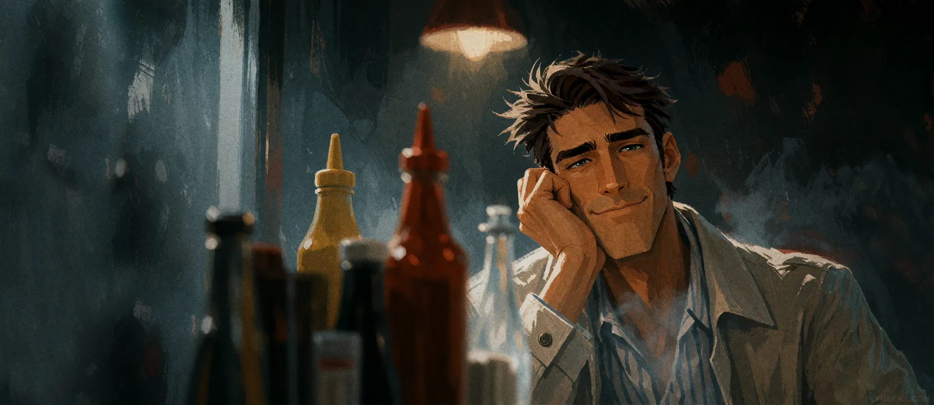 Tim at the Diner