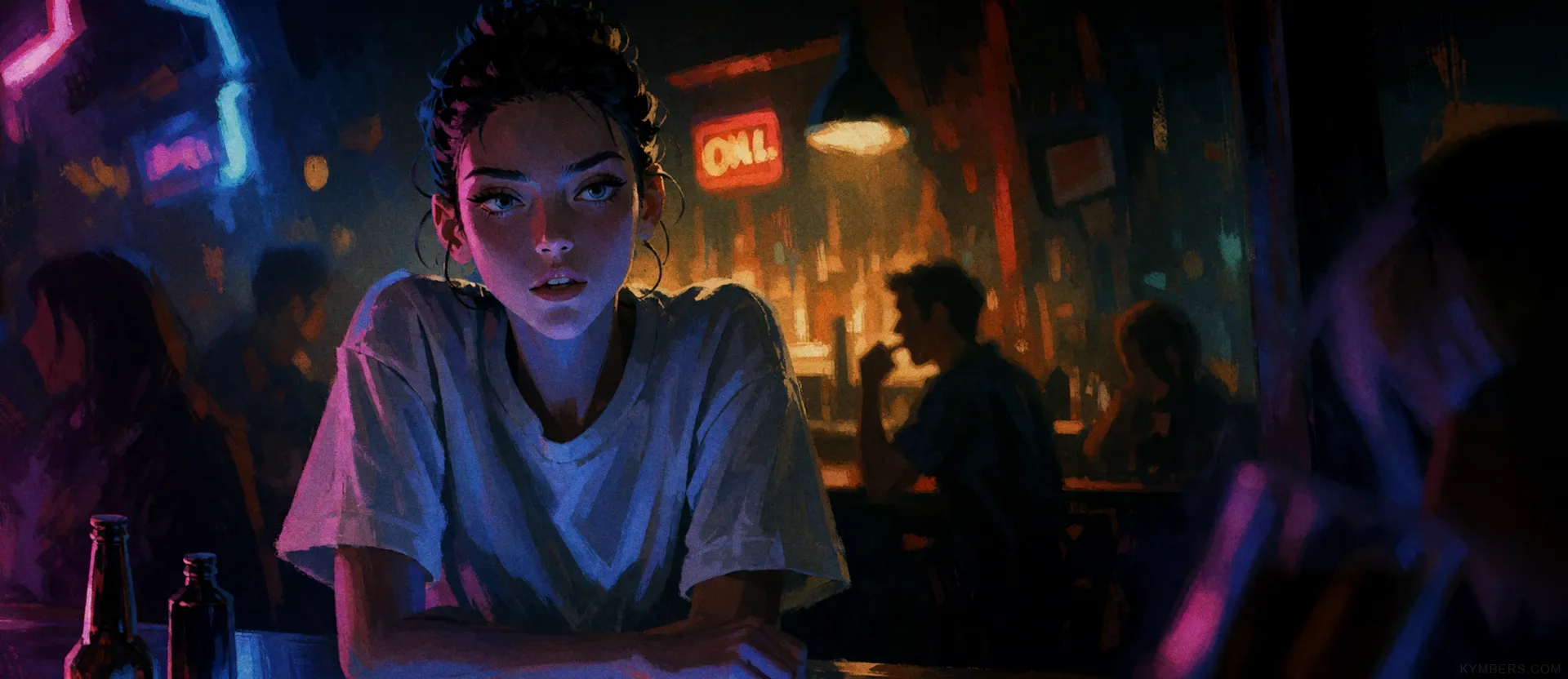 Alone Under Neon