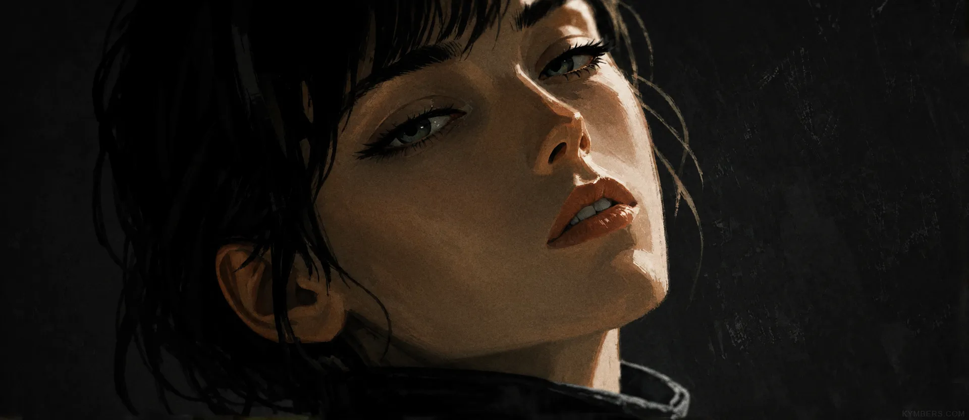 Tilted Gaze of Eva