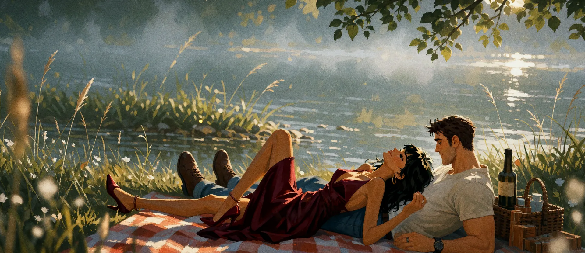 Riverside Quiet Affection