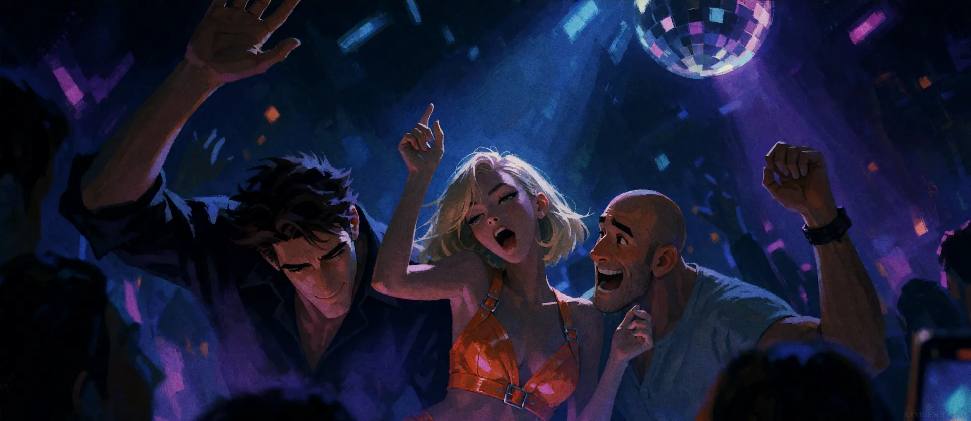 Under the Disco Glow
