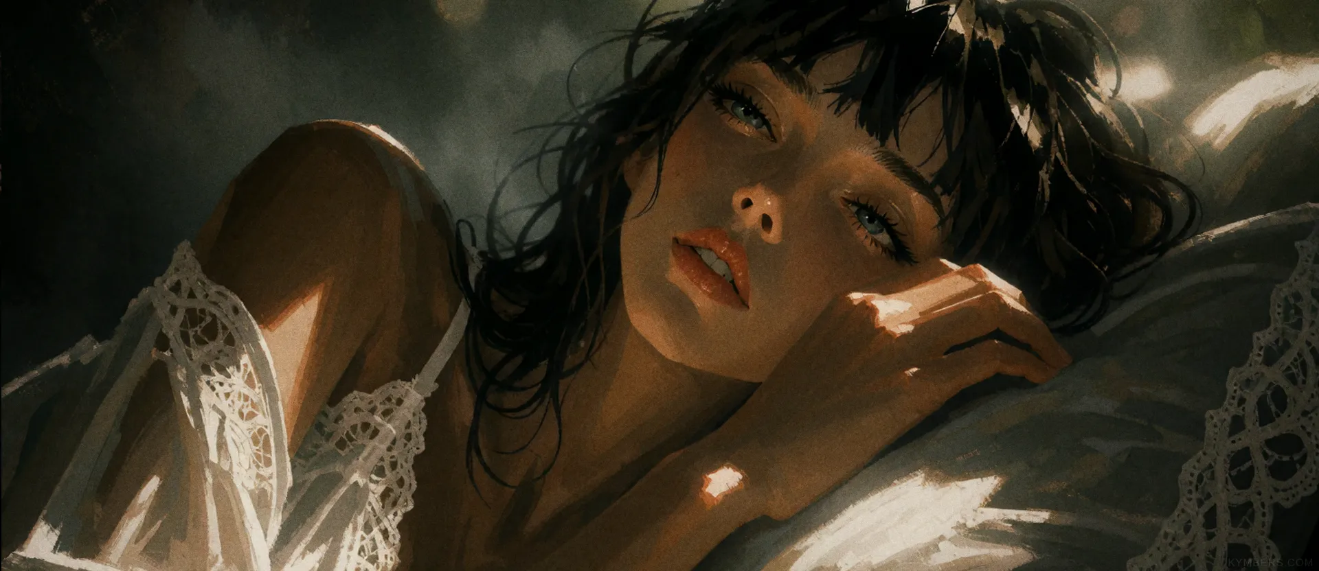 Eva in Dappled Light