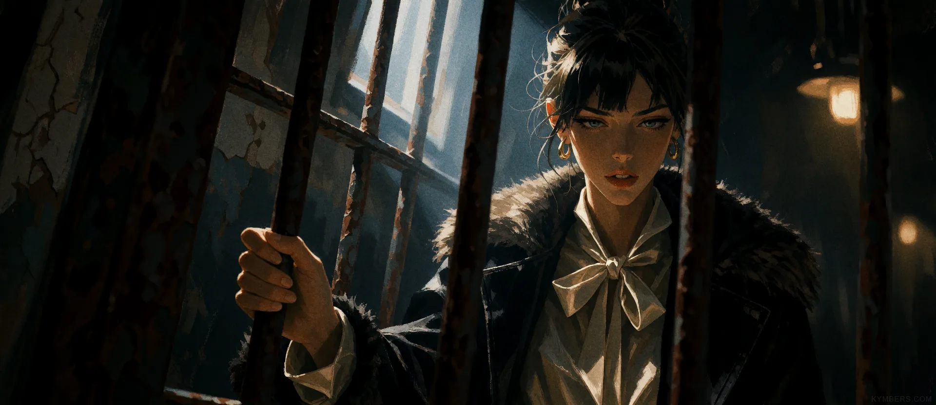 Eva Behind the Bars