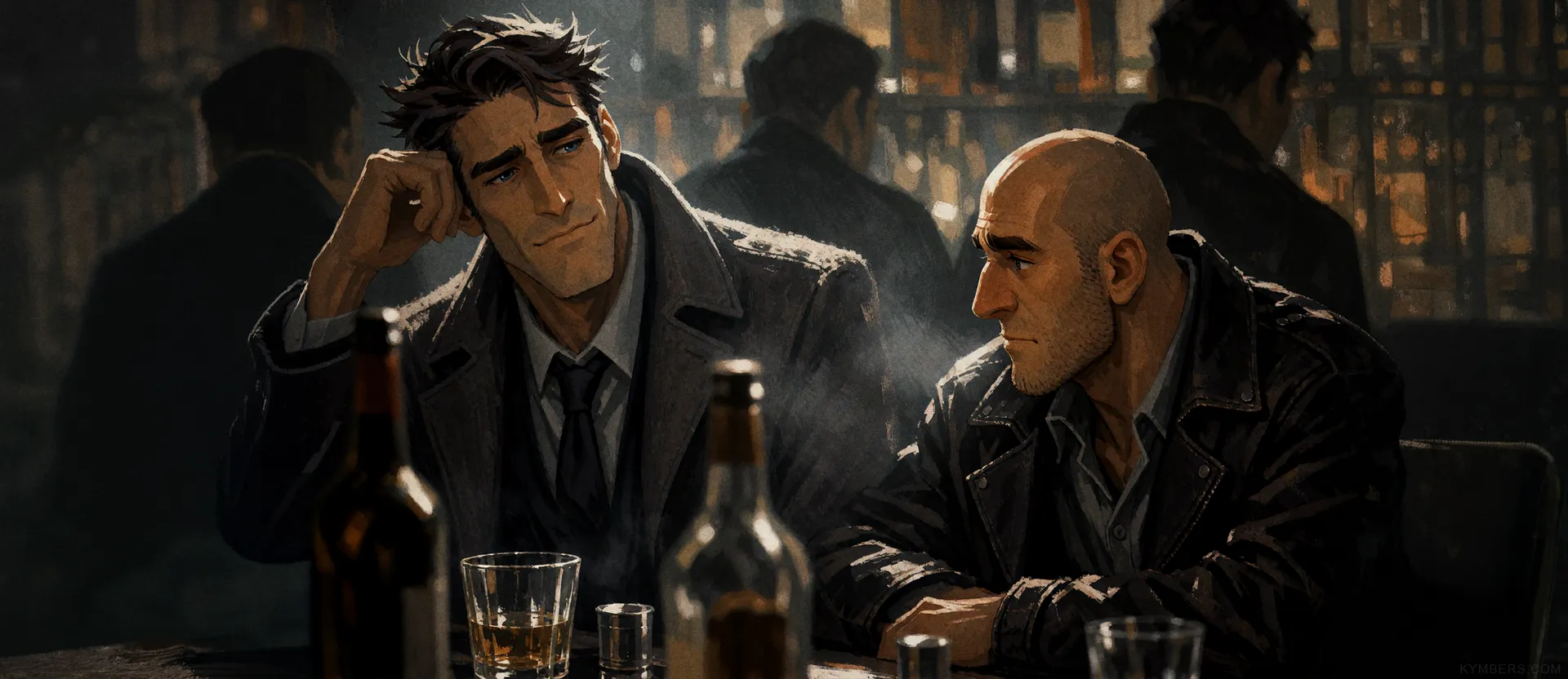 Quiet Pact Over Whiskey