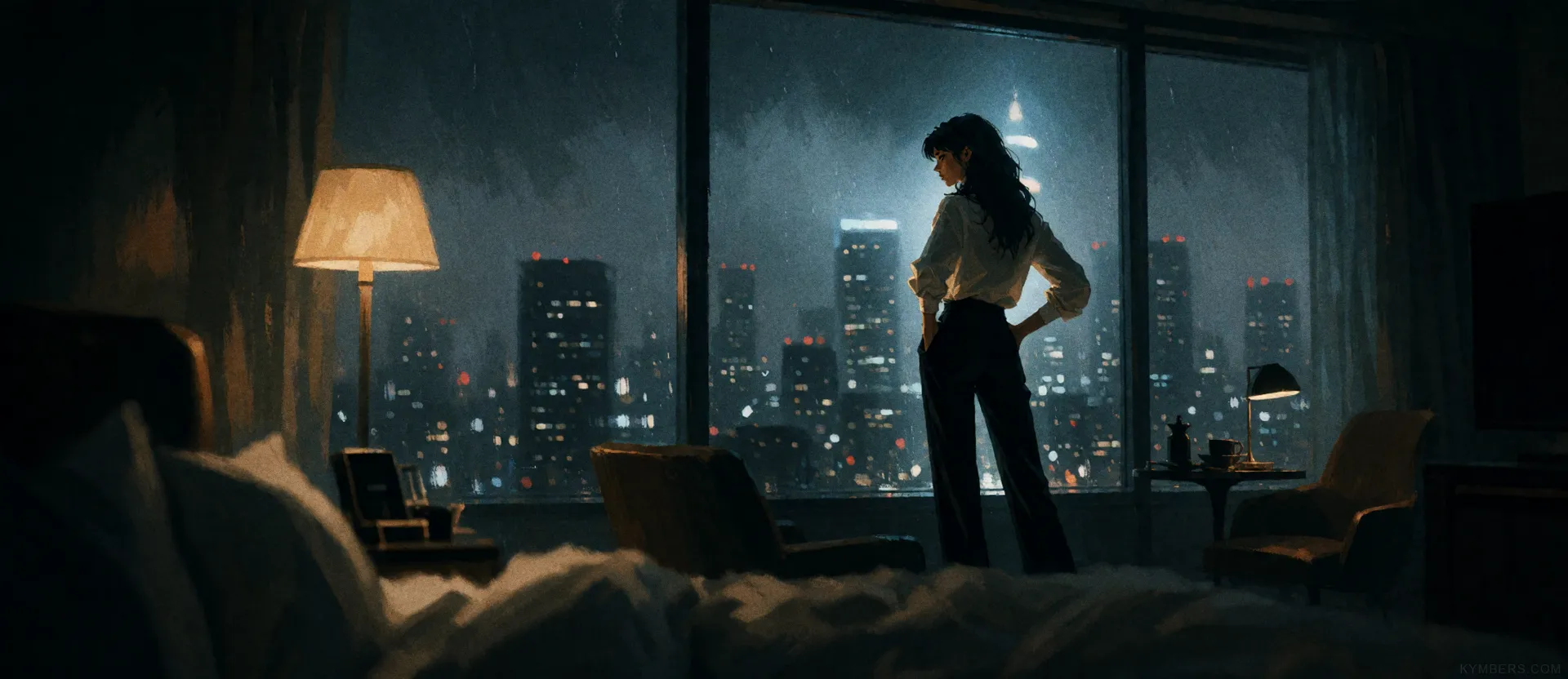 Eva Above the City