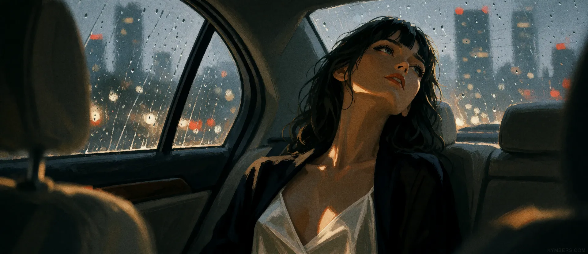 Rainlit Backseat Reverie