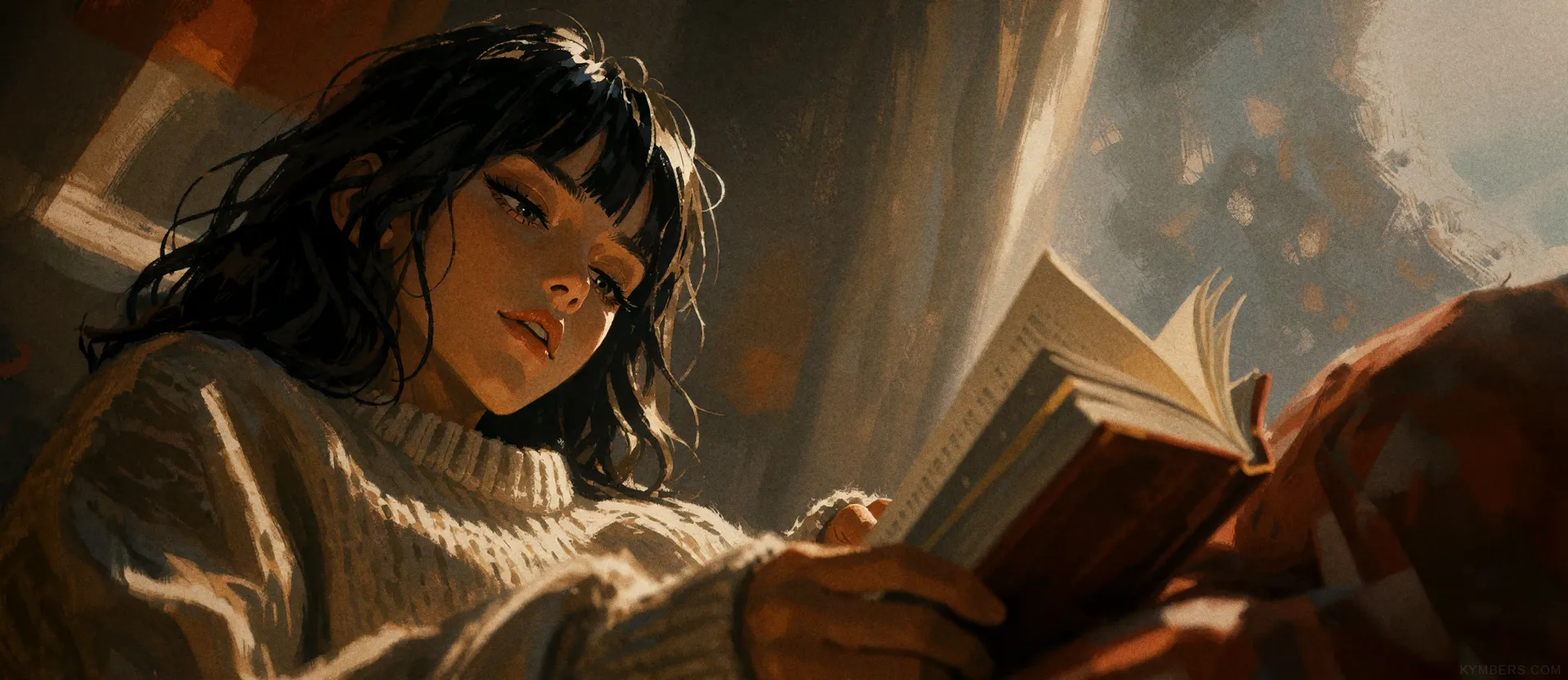 Eva in Quiet Reading
